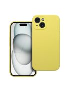 Case SILICONE 2mm for IPHONE 15 lemon