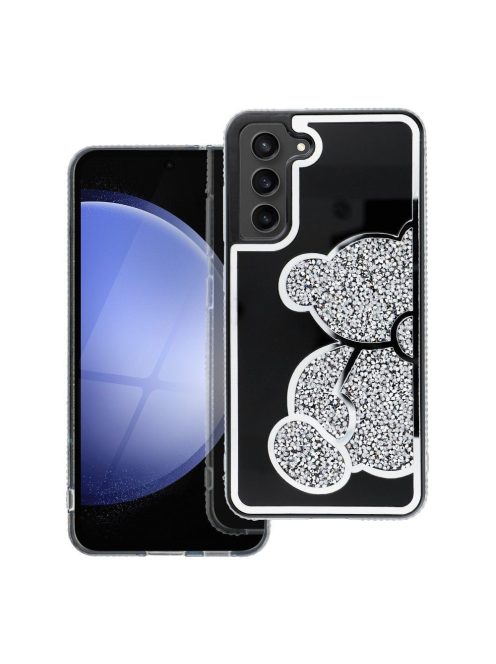 TEDDY BEAR Case for SAMSUNG S21 FE silver