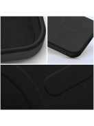 SILICONE MAG COVER case compatible with MagSafe for IPHONE 16 Plus black