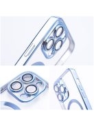 ELECTRO MAG COVER case compatible with MagSafe for IPHONE 16 Pro blue titanium