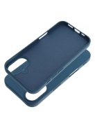 SILICONE MAG COVER (big hole) case compatible with MagSafe for IPHONE 16 blue