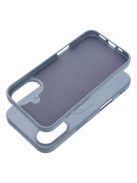 SILICONE MAG COVER (big hole) case compatible with MagSafe for IPHONE 16 light blue