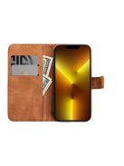 TENDER Book Case for IPHONE 16 Pro Max brown