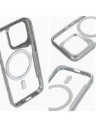 ERGOFIT NEWZONE case compatible with MagSafe for IPHONE 15 PRO MAX silver