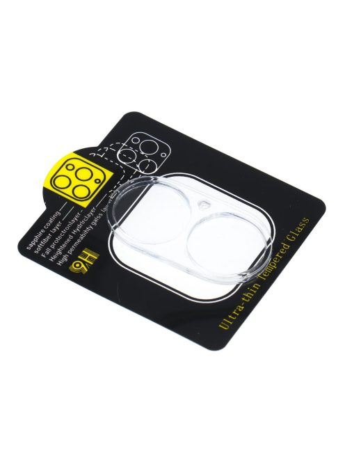 5D Full Glue Camera Tempered Glass - for iPhone 16 Transparent