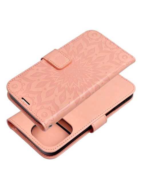 MEZZO Book case for IPHONE 16 mandala peach fuzz