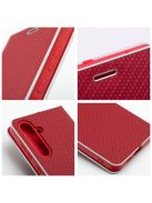 LUNA Book Carbon for SAMSUNG A40 red