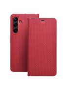 LUNA Book Carbon for SAMSUNG A50 red