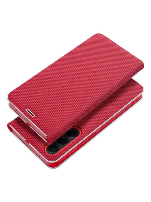 LUNA Book Carbon for SAMSUNG S10 red