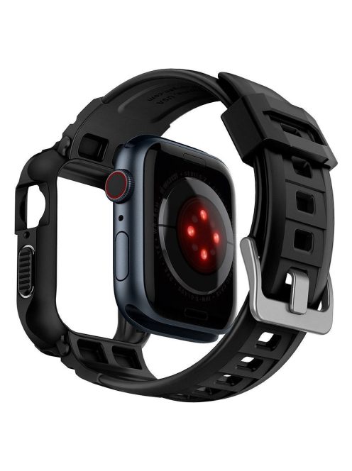 SPIGEN case RUGGED ARMOR ”PRO” for APPLE Watch 4 / 5 / 6 / 7 / 8 / 9 / SE (40 / 41 mm) black