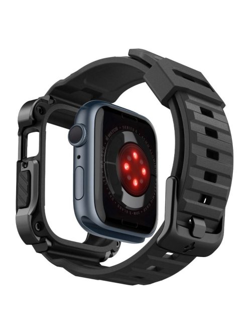 SPIGEN case TOUGH ARMOR ”PRO” for APPLE Watch 7 / 8 / 9 (45 mm) metal black