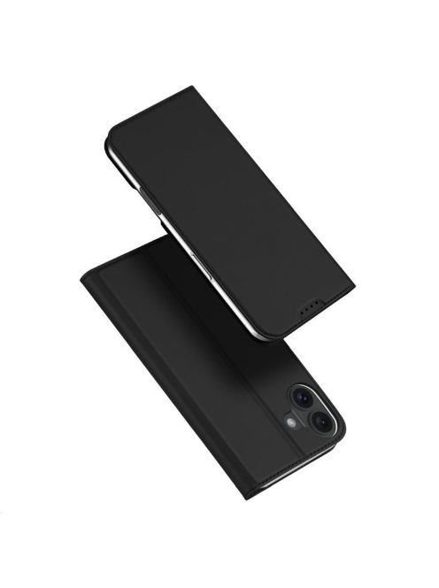 DUX DUCIS wallet case SKIN PRO for IPHONE 16 black