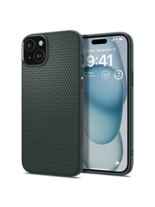 SPIGEN case LIQUID AIR for IPHONE 16 abbys green