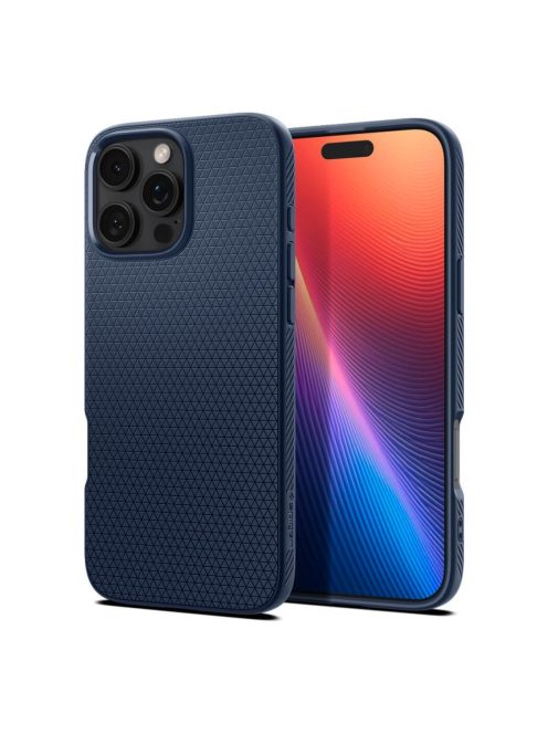 SPIGEN case LIQUID AIR for IPHONE 16 Pro navy blue