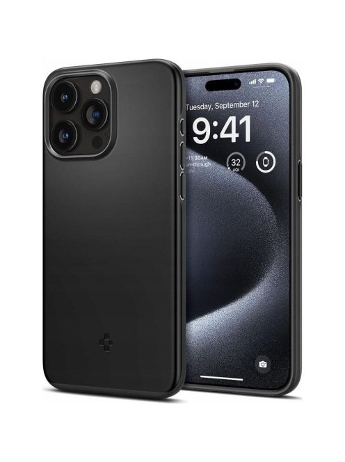 SPIGEN case THIN FIT MAG compatible with MagSafe for IPHONE 16 Pro black