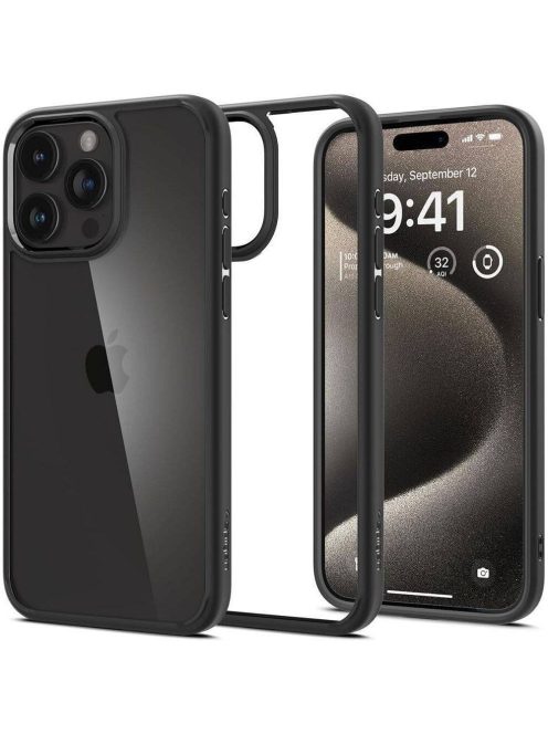 SPIGEN case ULTRA HYBRID for IPHONE 16 Pro Max matte black