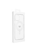 CLEAR MAG COVER case with camera protection compatible with MagSafe for IPHONE 16 transparent