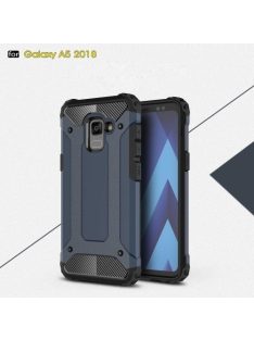   Samsung Galaxy A8 (2018) Armor Tok Ütésálló Kivitel 2in1 Hybrid Sötétkék
