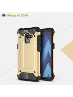   Samsung Galaxy A8 (2018) Armor Tok Ütésálló Kivitel 2in1 Hybrid Arany