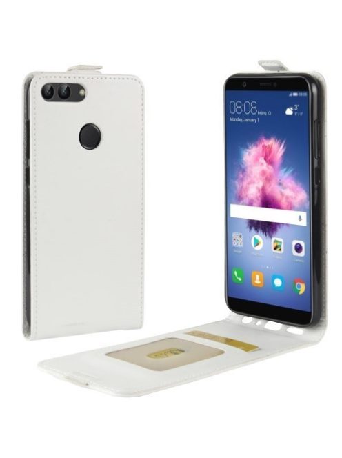 Huawei P Smart Tok Flip Mágneses Fényes Fehér