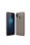 Huawei P20 Lite Tok Szilikon Szálcsiszolt Mintázattal Ütésállókivitel Szürke