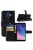Samsung Galaxy A6 (2018) Notesz Tok Business Series Kitámasztható Bankkártyatartóval Fekete
