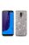 Samsung Galaxy J6 (2018) TPU Csillámló Szilikon Tok Glitteres Fényes Ezüst