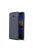 Nokia 3.1 Szilikon Tok Bőrmintázattal Sötétkék