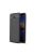 Nokia 3.1 Szilikon Tok Bőrmintázattal Fekete
