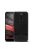 Nokia 5.1 Szilikon Tok Bőr - Szálcsiszolt Mintázattal Fekete