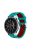 Pótszíj - Szilikon Óraszíj Samsung Galaxy Watch 46mm TwoTone Series Kék/Piros