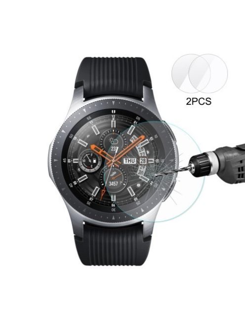Samsung Galaxy Watch 46mm Képernyővédő Üveg 2.15D 9H 0.2mm HAT PRINCE 2db