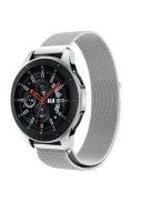 Samsung Galaxy Watch 46mm FémSzíj - Pótszíj Mágneses Ezüst