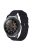 Samsung Galaxy Watch 46mm Óraszíj - Pótszíj Textil Canvas Fekete