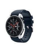 Szilikon Óraszíj - Pótszíj Samsung Galaxy Watch 46mm - Sport Style Series Sötétkék