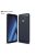 Samsung Galaxy A8 (2018) Szilikon Tok Ütésállókivitel Karbon Mintázattal Sötétkék
