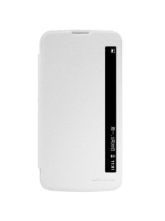 LG K10 Nillkin Sparkle Series ( Ablakos S-View ) Fehér