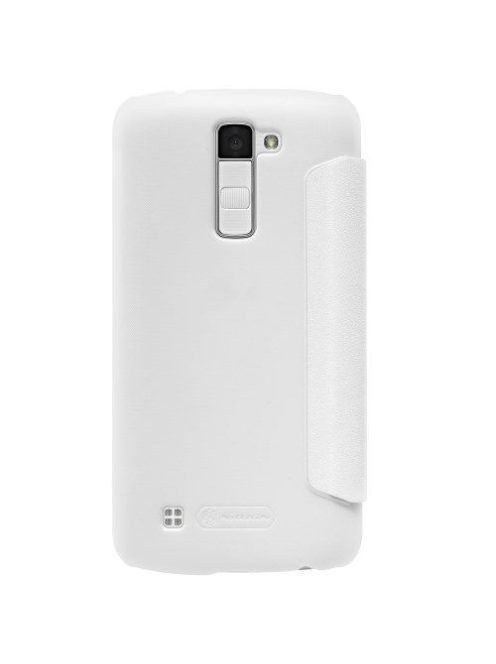 LG K10 Nillkin Sparkle Series ( Ablakos S-View ) Fehér