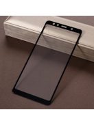 Samsung Galaxy A7 (2018) Tempered Glass - Kijelzővédő Üveg FULL 3D Fekete
