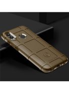 Huawei Honor 10 Lite Ütésálló Anti-Shock Series Rugged Shield -RMPACK- Barna