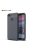 Huawei Honor 9 Lite Szilikon Tok Bőrmintázattal TPU Prémium Sötétkék