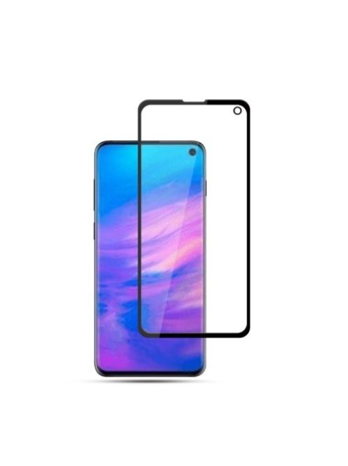 Samsung Galaxy S10e Kijelzővédő Üveg - Tempered Glass MOCOLO -Full Glue- Fekete