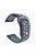 Samsung Galaxy Watch Active Óraszíj - Pótszíj SM-R500 Szilikon Hollow Style Lyukacsos Fekete/Kék