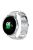 Samsung Galaxy Watch Active Pótszíj Óraszíj SM-R500 Fémszíj - Ezüst