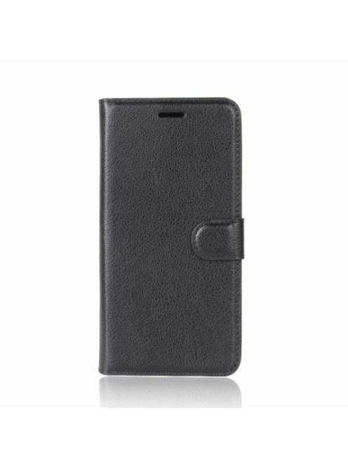 Huawei P30 Lite Notesz Tok Business Series Kitámasztható Bankkártyatartóval Fekete