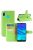 Huawei P30 Lite Notesz Tok Business Series Kitámasztható Bankkártyatartóval Zöld