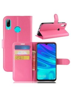   Huawei P30 Lite Notesz Tok Business Series Kitámasztható Bankkártyatartóval Pink