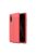 Huawei P30 Szilikon Tok Bőrmintázattal TPU Prémium Piros