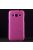 Samsung Galaxy Core Prime Szálcsiszolt Szilikon Tok Pink