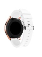 Samsung Galaxy Watch 42mm Szíj Sport Style Series Szilikon Pótszíj Fehér